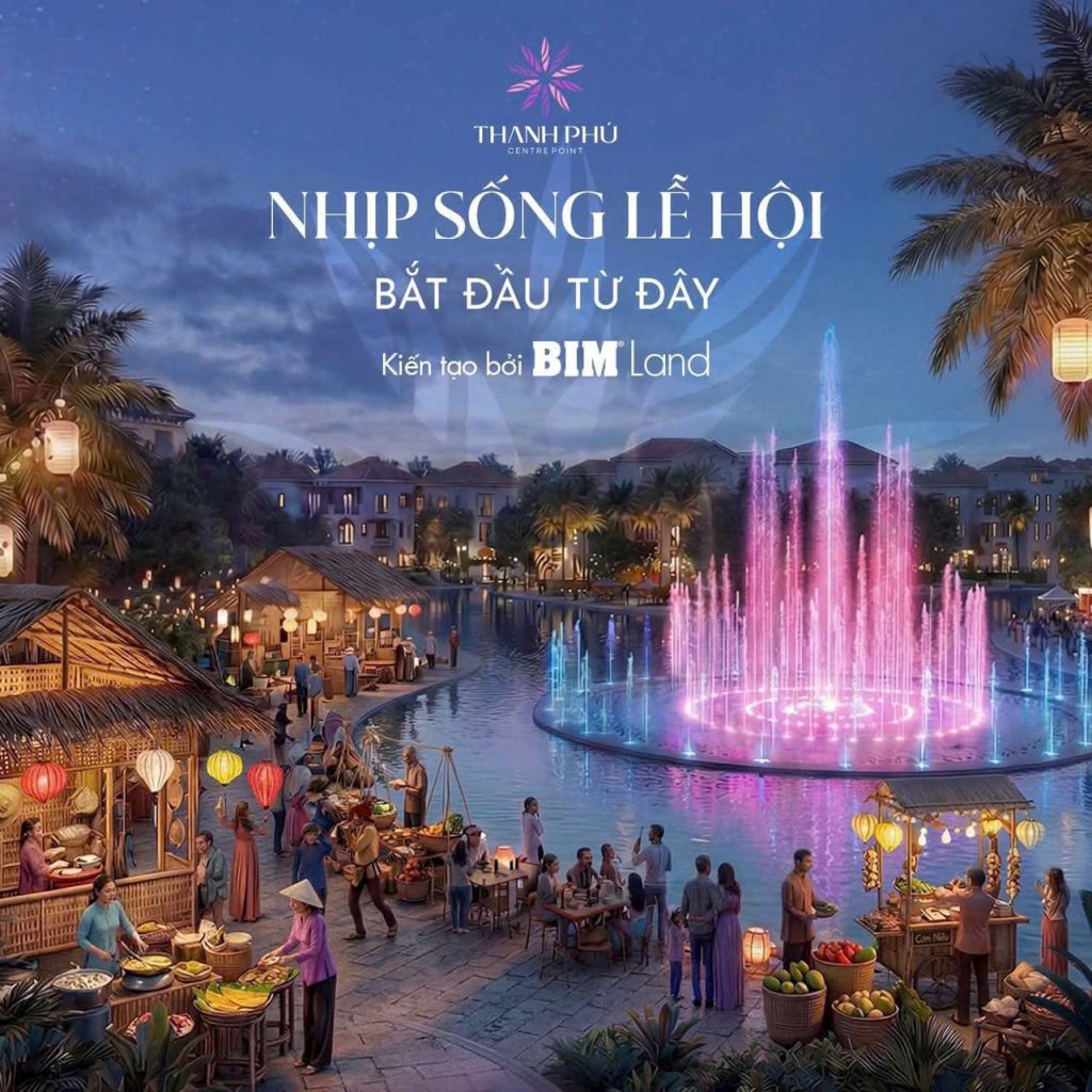 Nhịp sống lễ hội tại  Thanh Phú Centre Point